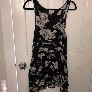 Free People floral flowy tank